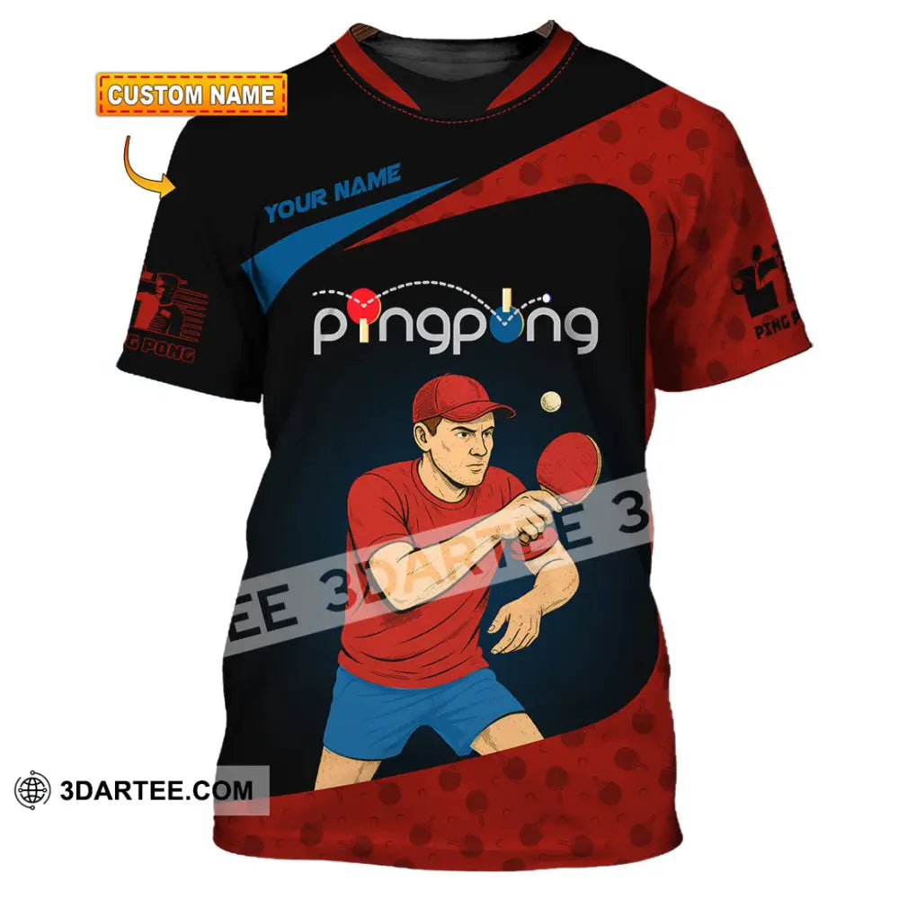 Unisex Shirt - Custom Ping Pong Shirt T-shirt