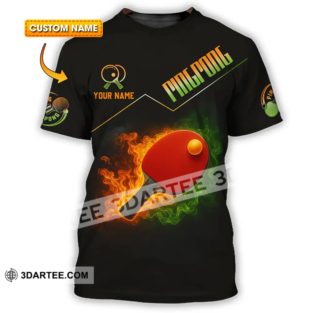 Unisex Shirt - Custom Ping Pong Shirt T-shirt