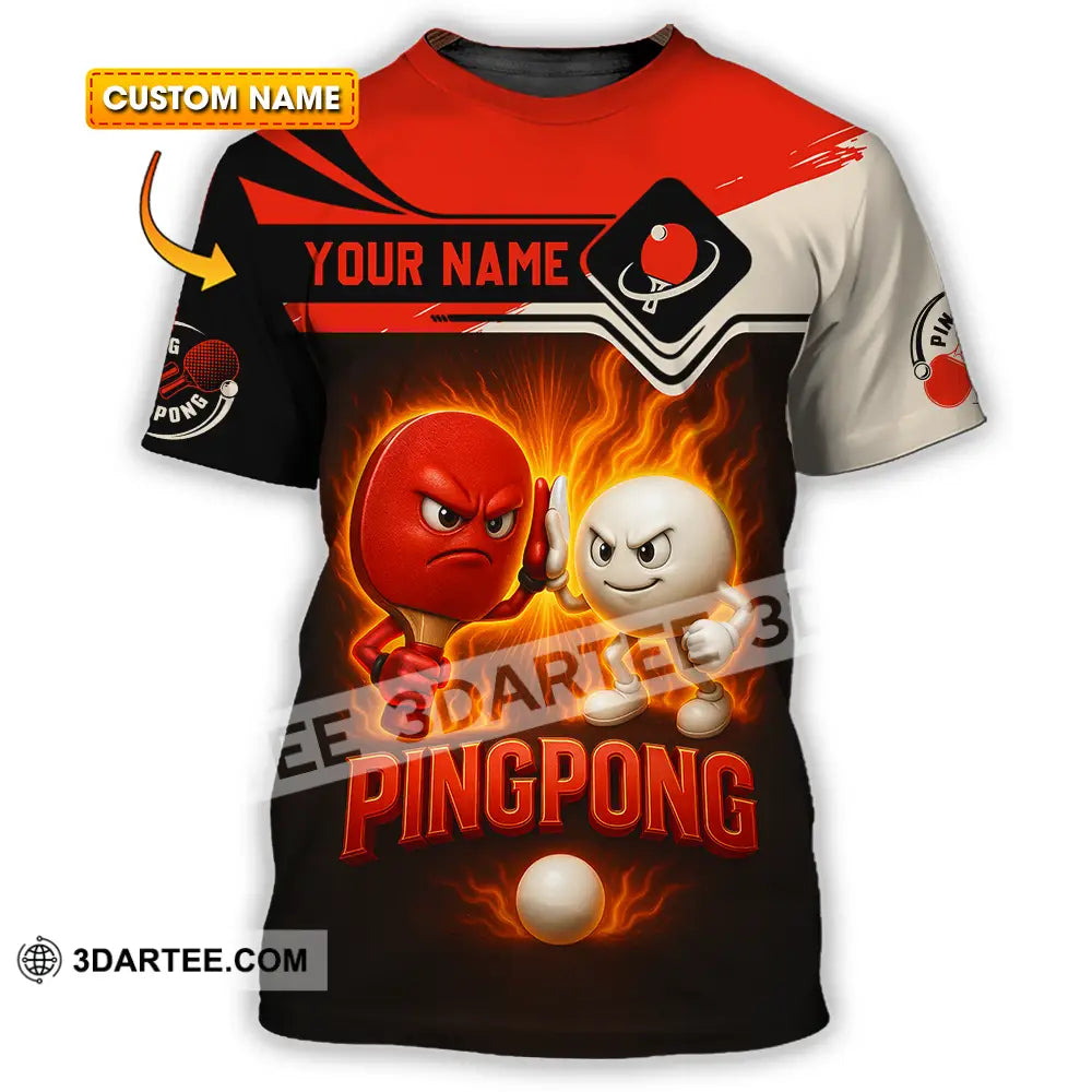 Unisex Shirt - Custom Ping Pong Shirt T-shirt