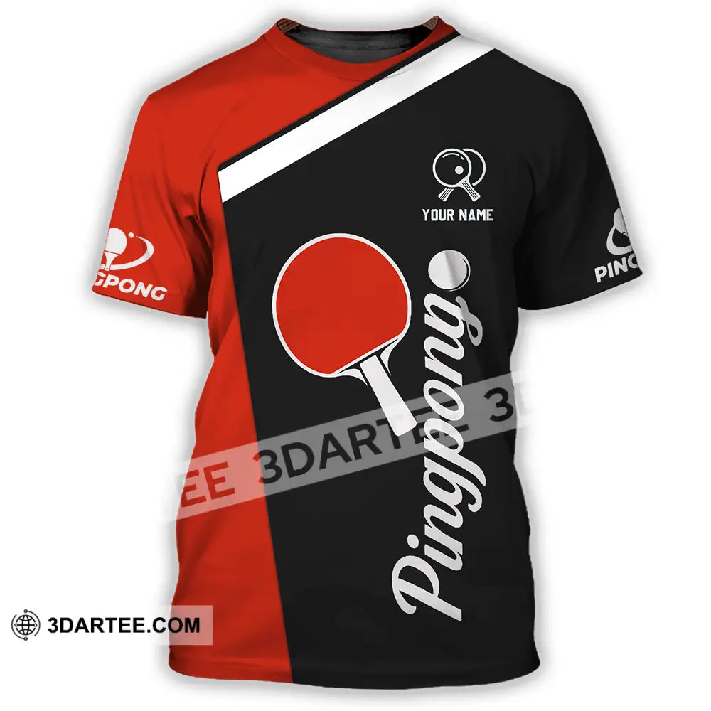 Unisex Shirt - Custom Ping Pong Shirt T-Shirt / S T-shirt