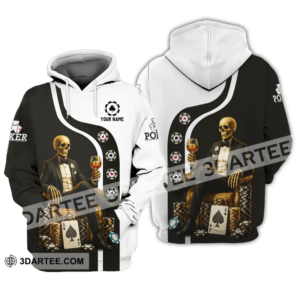 Unisex Shirt - Custom Poker Shirt Hoodie / S T-shirt