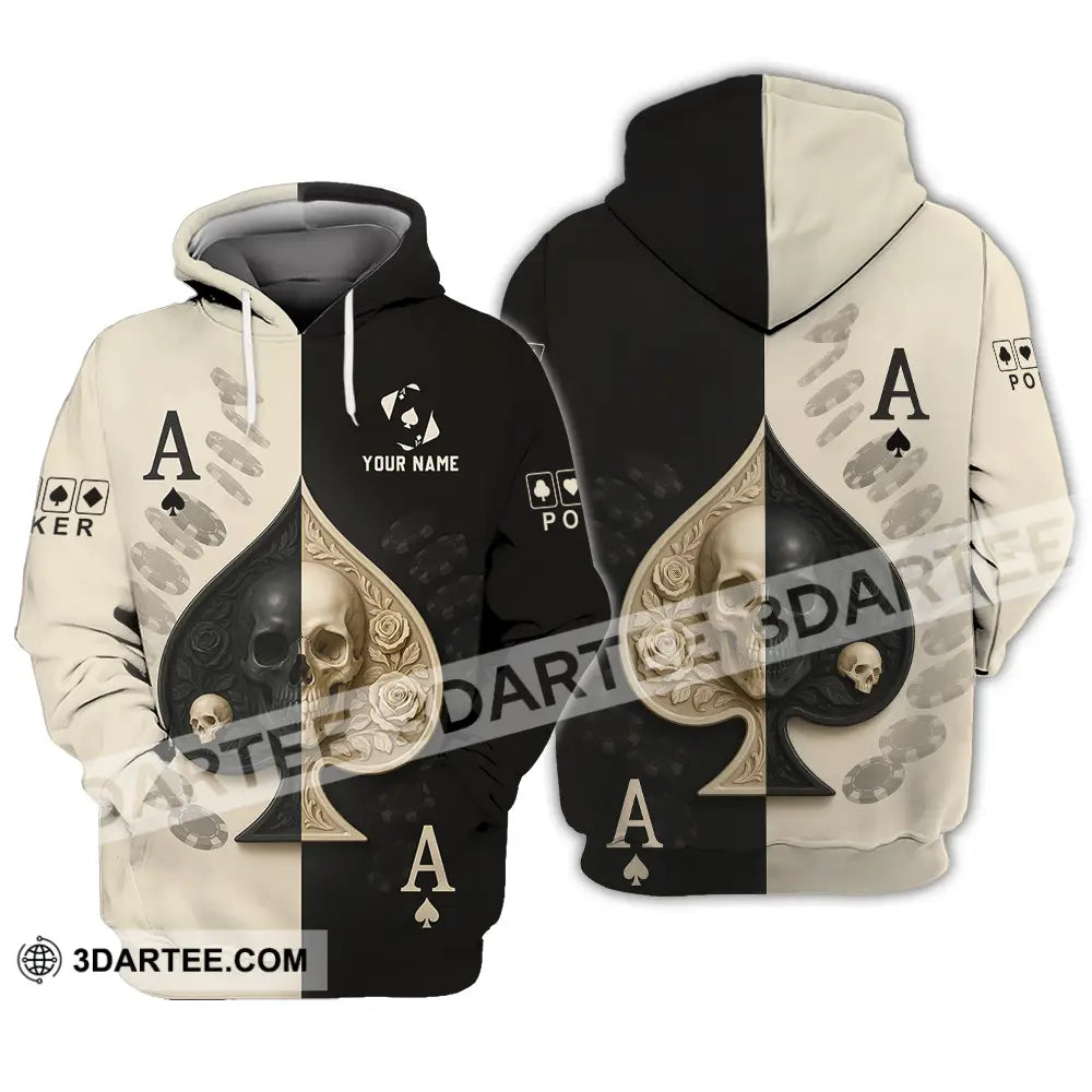 Unisex Shirt - Custom Poker Shirt Hoodie / S T-shirt