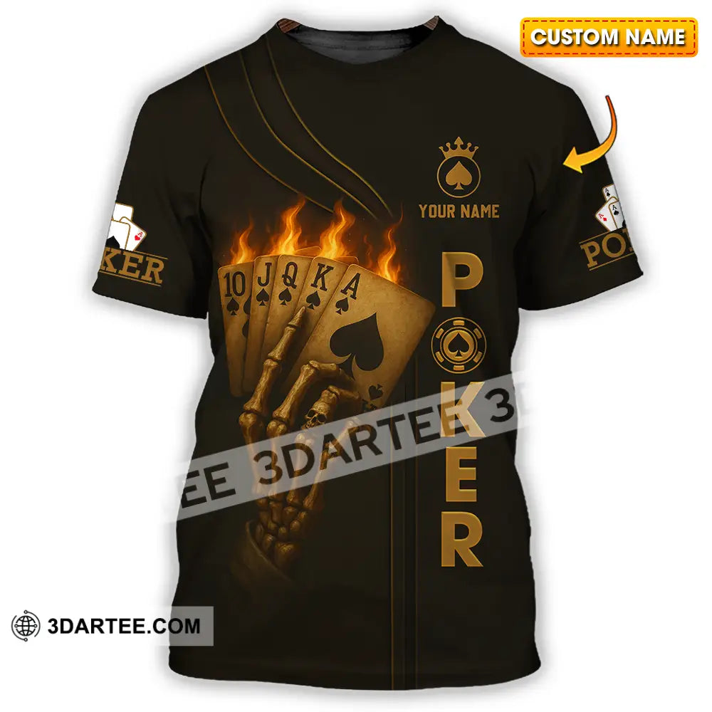 Unisex Shirt - Custom Poker Shirt T-shirt