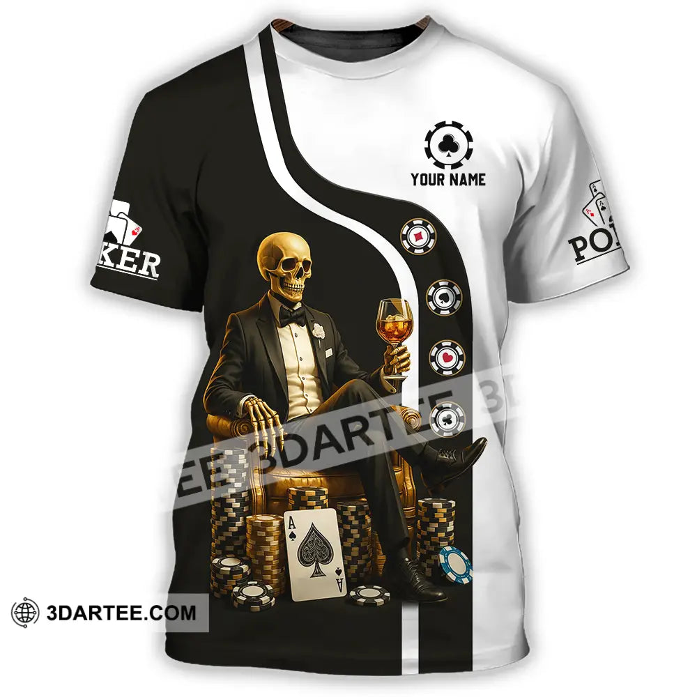 Unisex Shirt - Custom Poker Shirt T-Shirt / S T-shirt