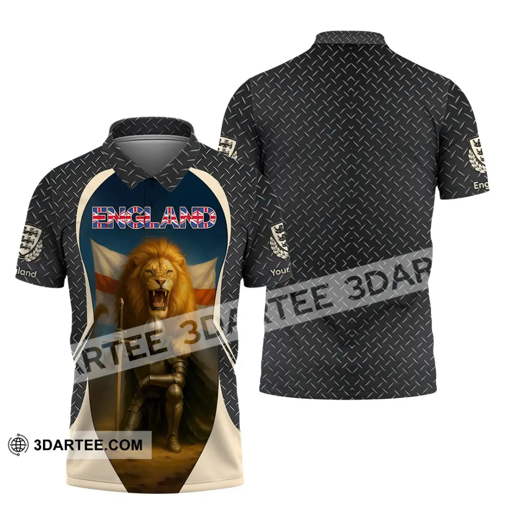 Unisex Shirt - Custom Proud England Shirt Polo Shirt / S T-shirt