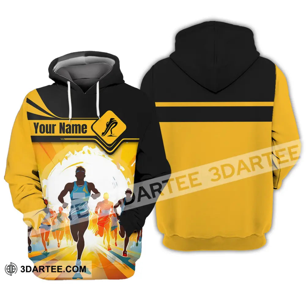 Unisex Shirt - Custom Ready To Run Love Marathon Running Shirt Hoodie / S T-shirt