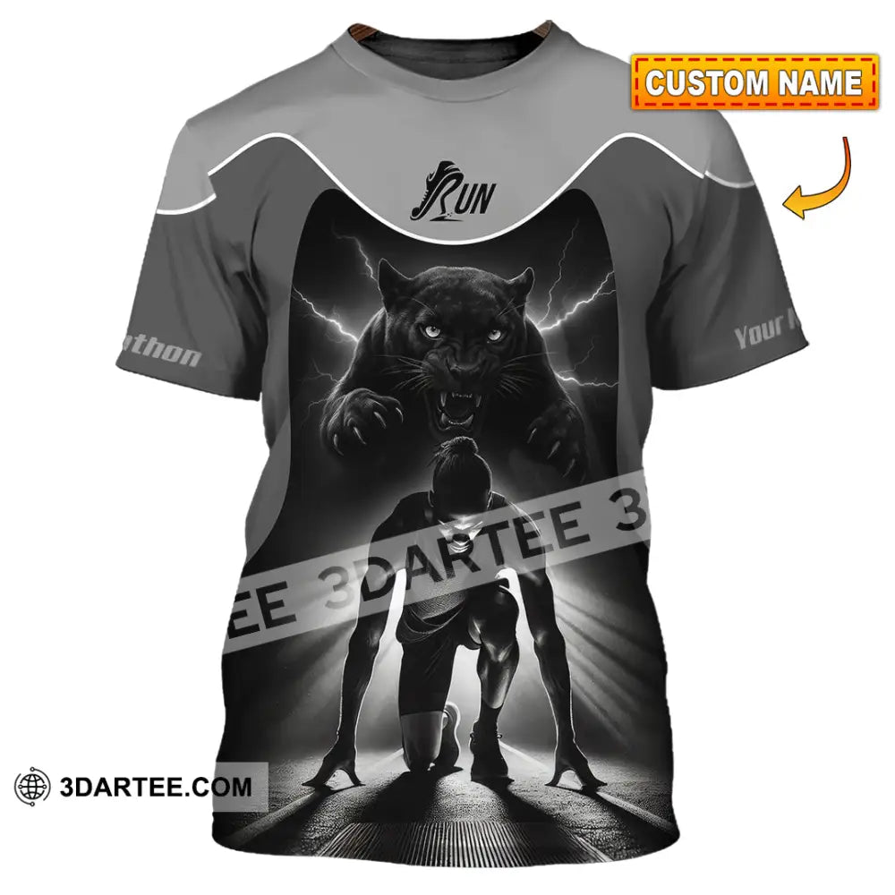 Unisex Shirt - Custom Ready To Run Love Running Shirt T-shirt