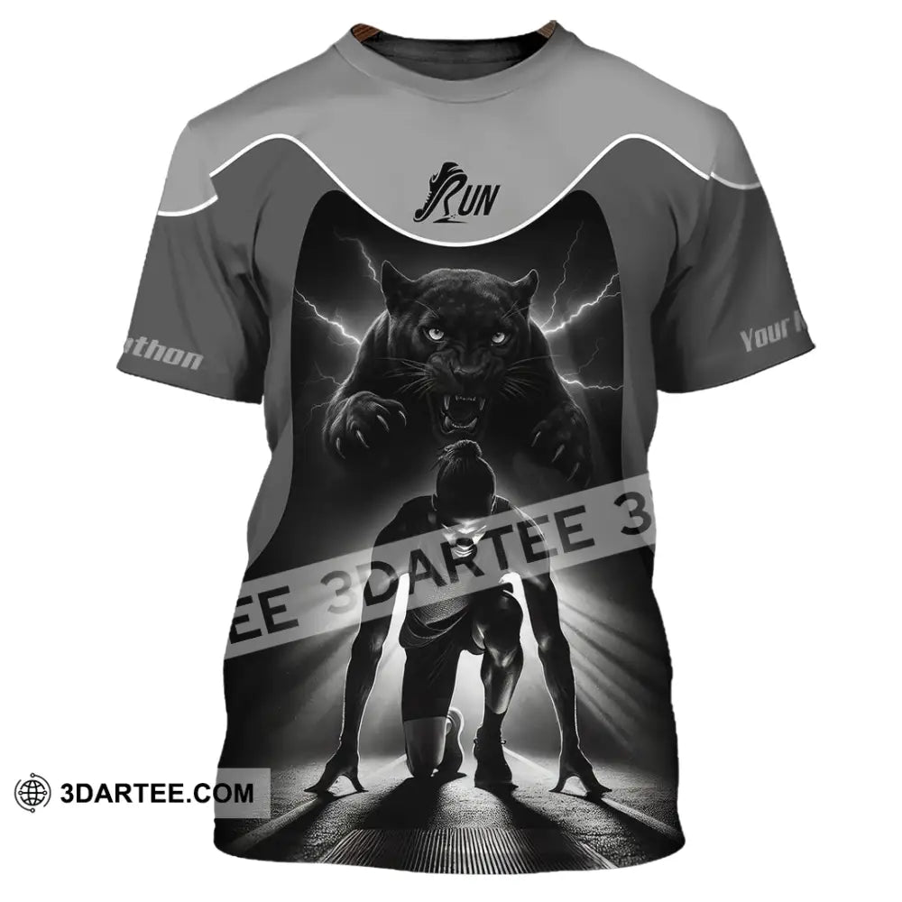 Unisex Shirt - Custom Ready To Run Love Running Shirt T-Shirt / S T-shirt