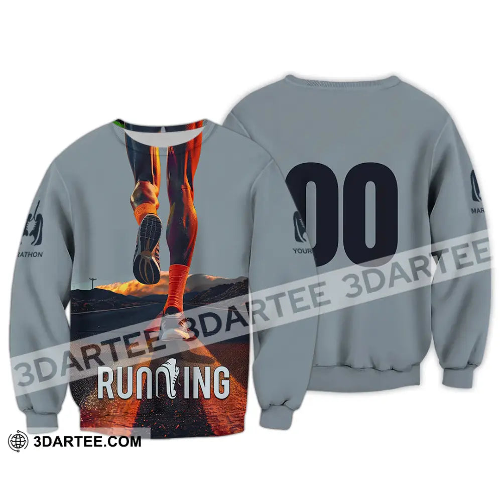 Unisex Shirt - Custom Run For Fun Running Lover Sport Shirt Long Sleeve / S T-shirt