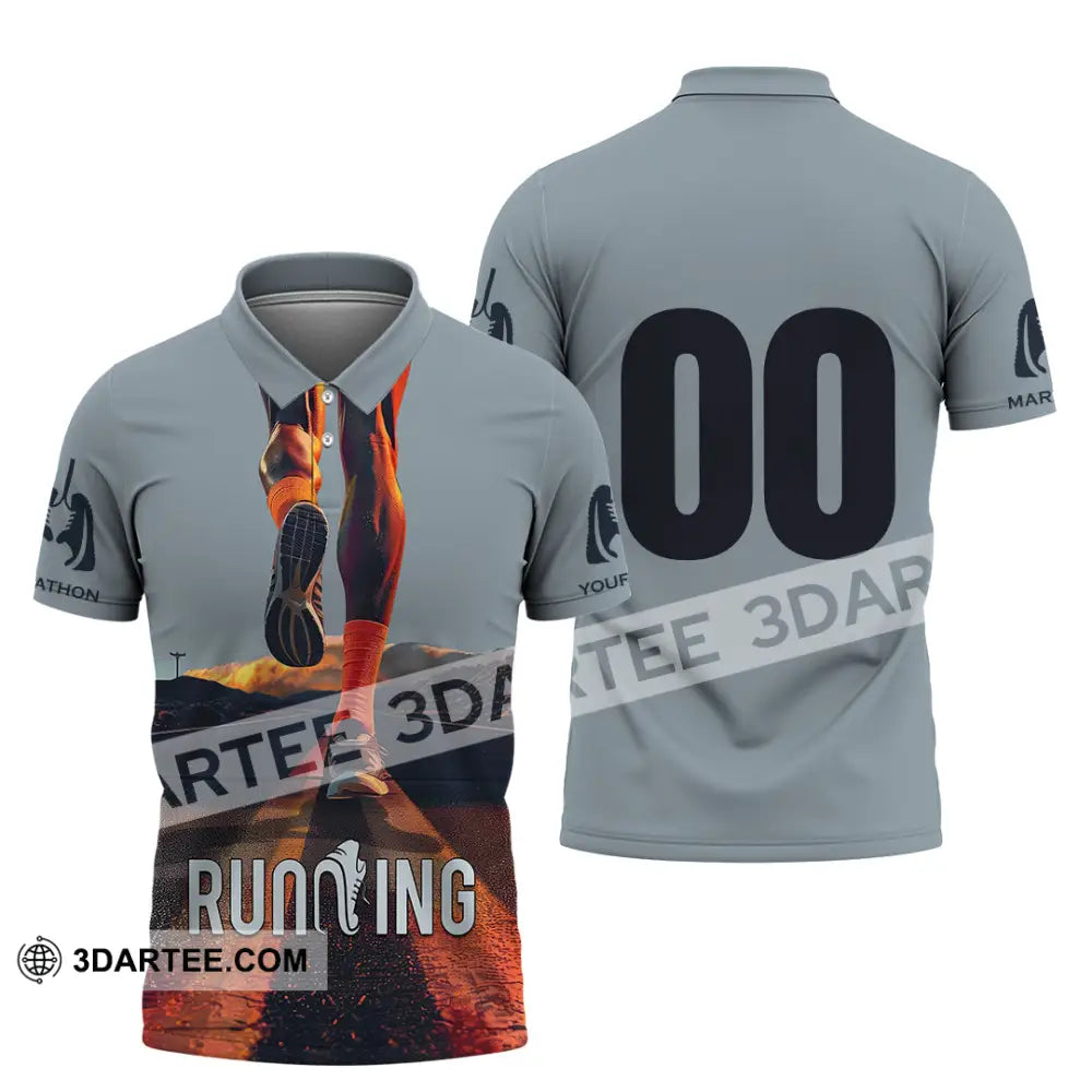 Unisex Shirt - Custom Run For Fun Running Lover Sport Shirt Polo Shirt / S T-shirt