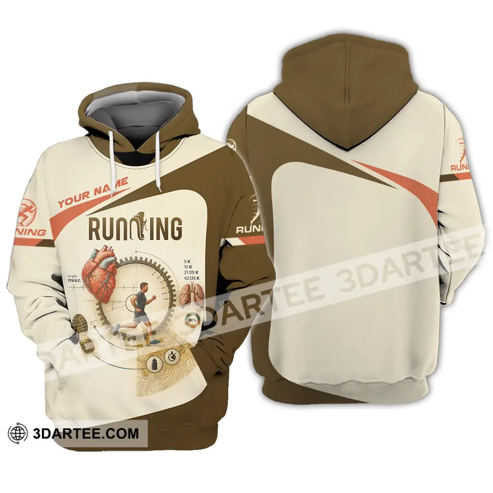 Unisex Shirt - Custom Run For Health Running Lover Shirt Hoodie / S T-shirt