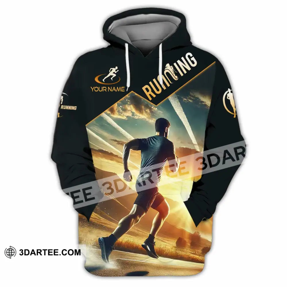 Unisex Shirt - Custom Running Shirt Hoodie / S T-shirt