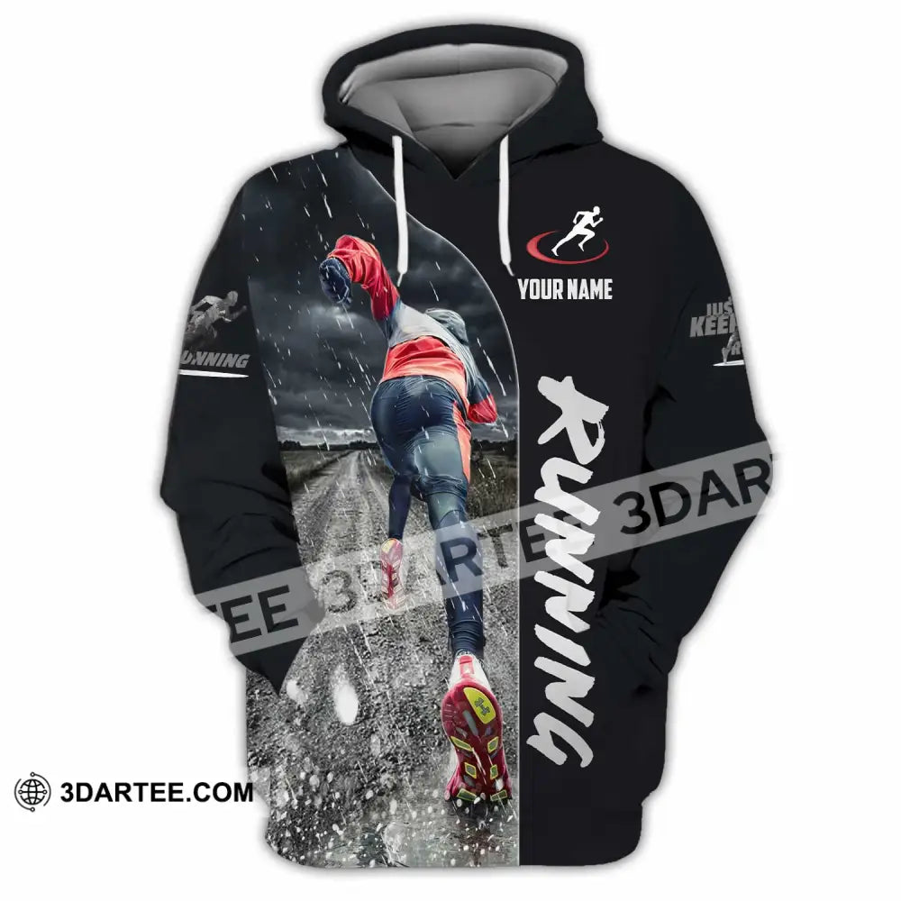 Unisex Shirt - Custom Running Lover Shirt Hoodie / S T-shirt