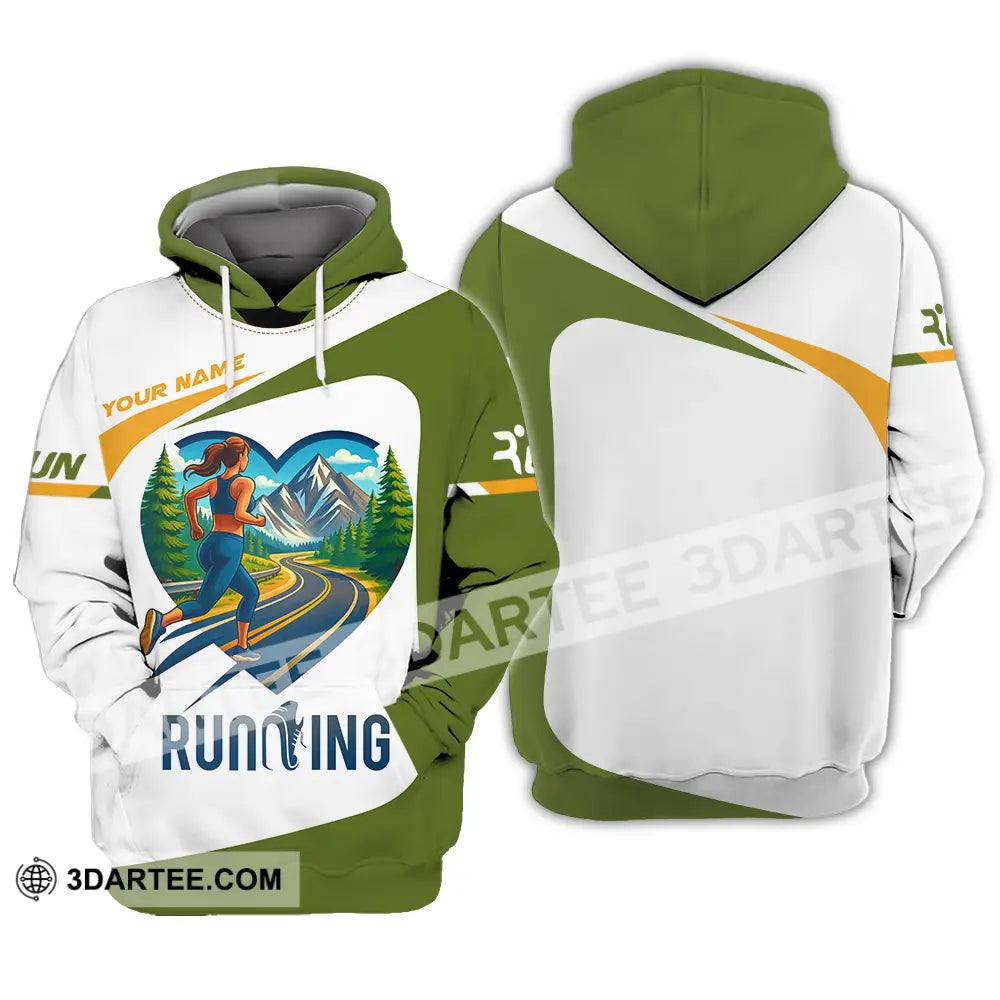 Unisex Shirt - Custom Running Lover Shirt Hoodie / S T-shirt