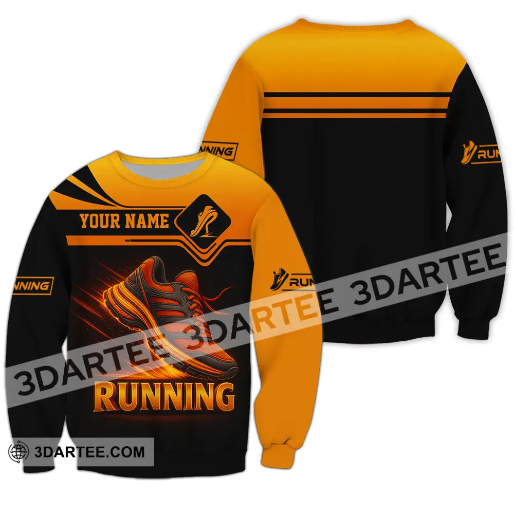 Unisex Shirt - Custom Running Lover Shirt Long Sleeve / S T-shirt