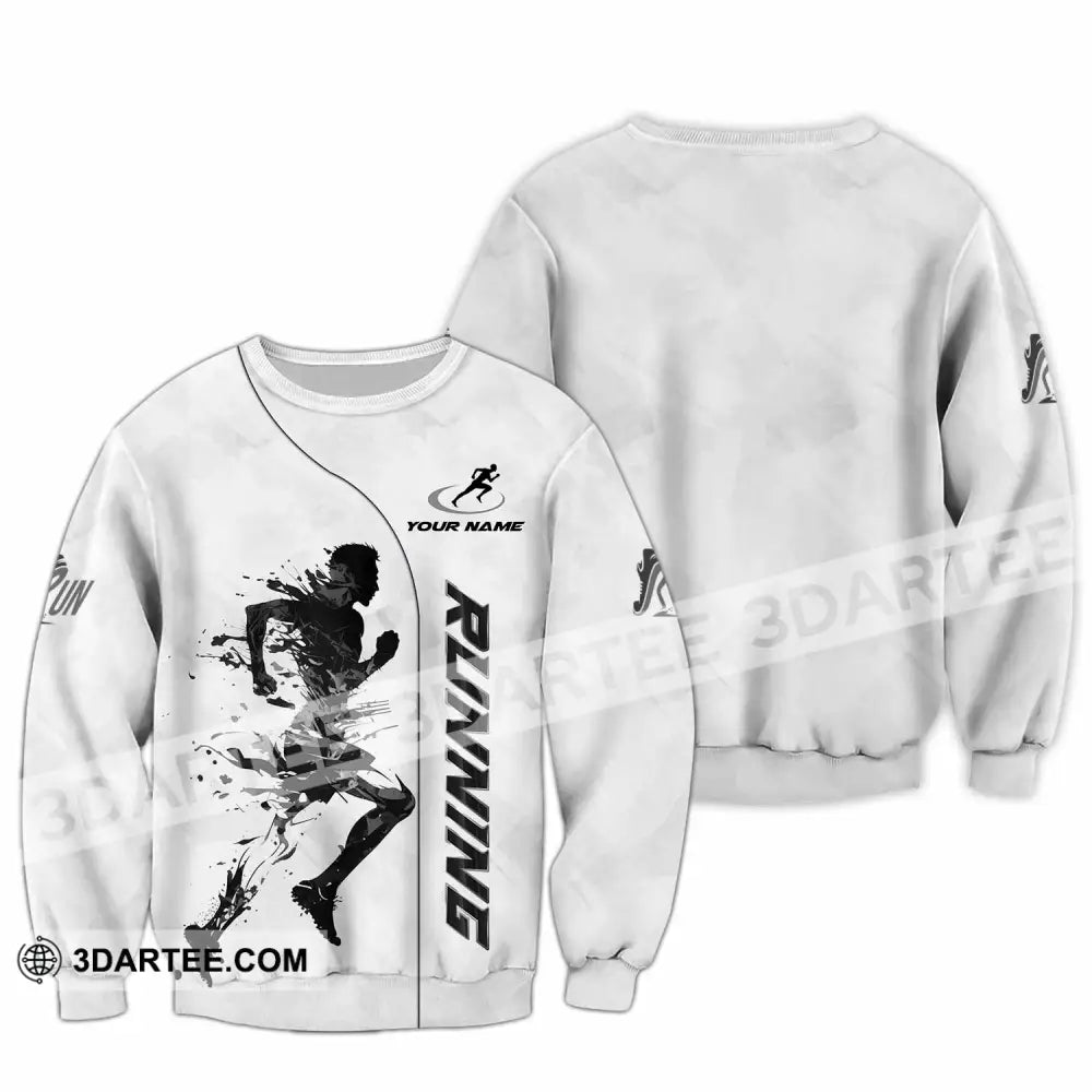 Unisex Shirt Custom Running Lover Shirt Long Sleeve / S T shirt