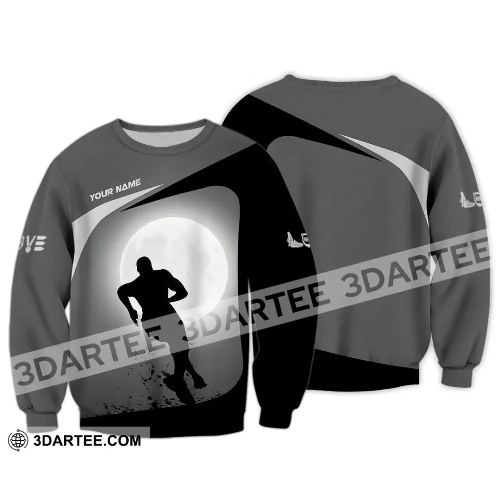 Unisex Shirt - Custom Running Lover Shirt Long Sleeve / S T-shirt