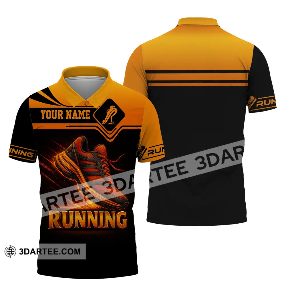 Unisex Shirt - Custom Running Lover Shirt Polo Shirt / S T-shirt