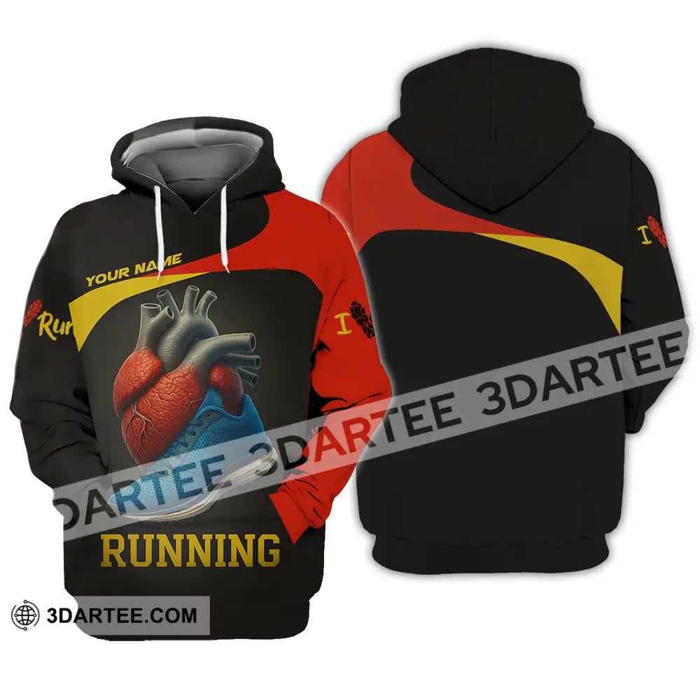 Unisex Shirt - Custom Running Lover Runner Shirt Hoodie / S T-shirt