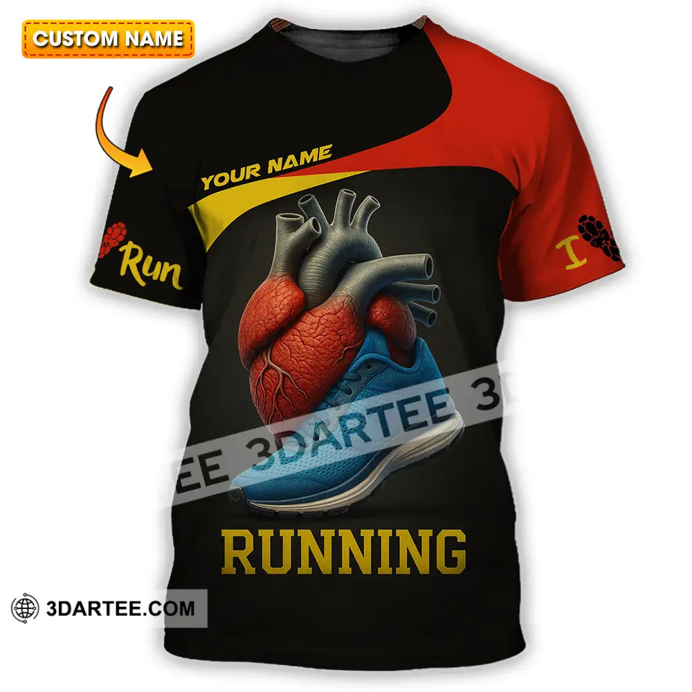Unisex Shirt - Custom Running Lover Runner Shirt T-shirt