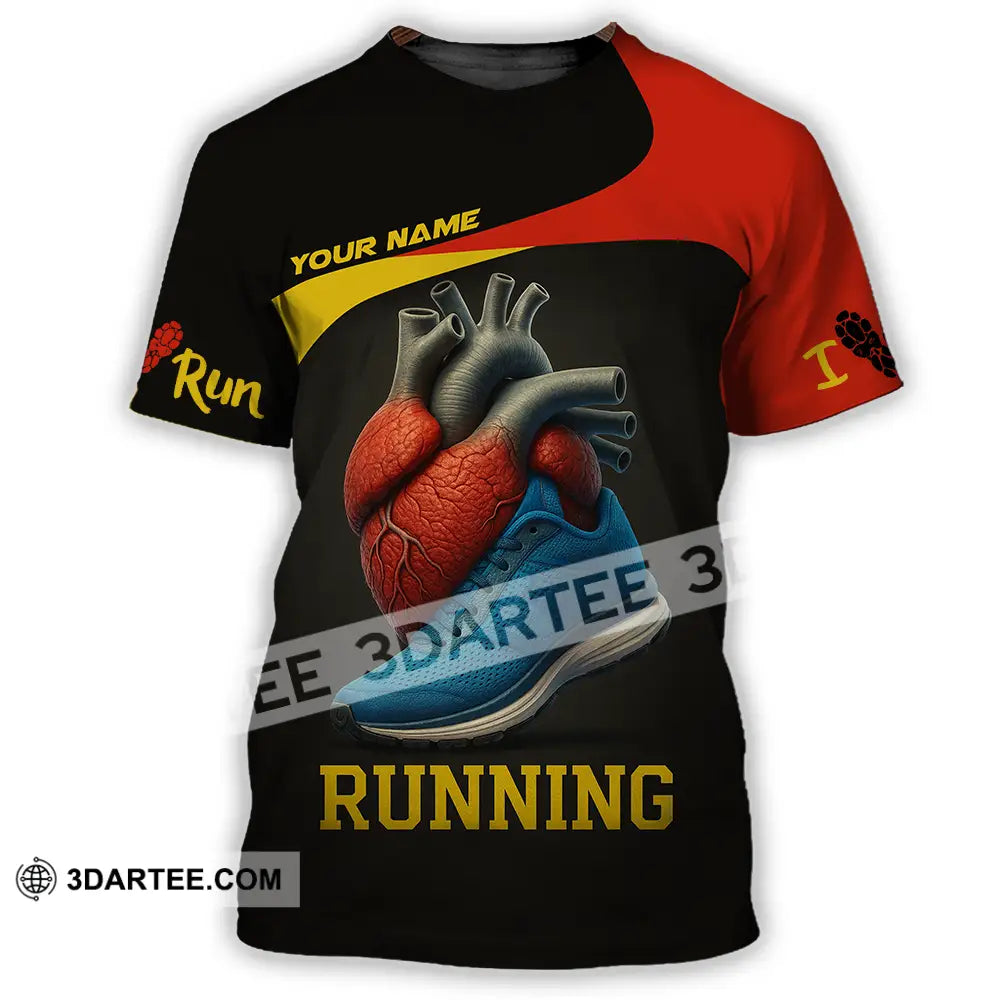 Unisex Shirt - Custom Running Lover Runner Shirt T-Shirt / S T-shirt