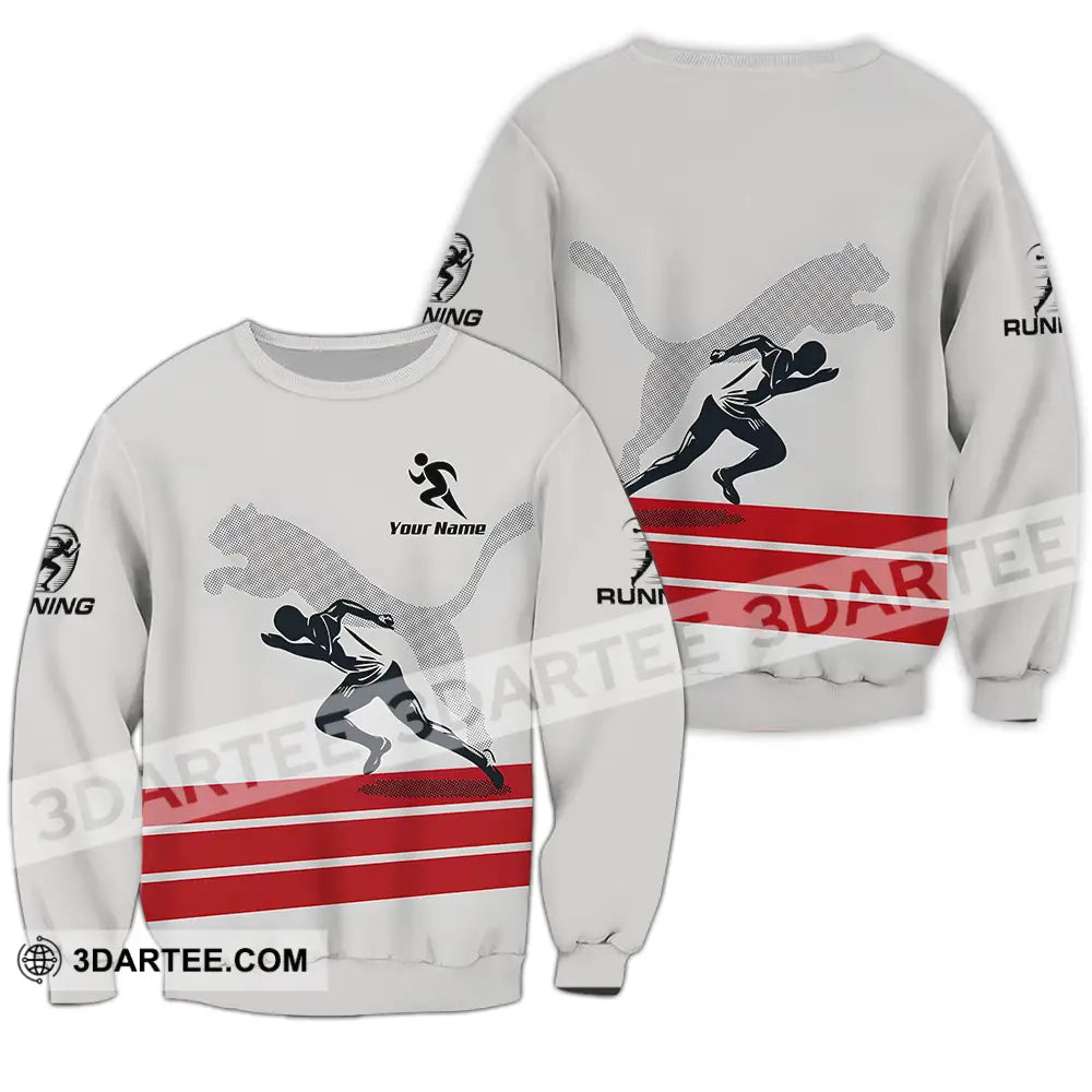 Unisex Shirt - Custom Running Lover Sport Shirt Long Sleeve / S T-shirt