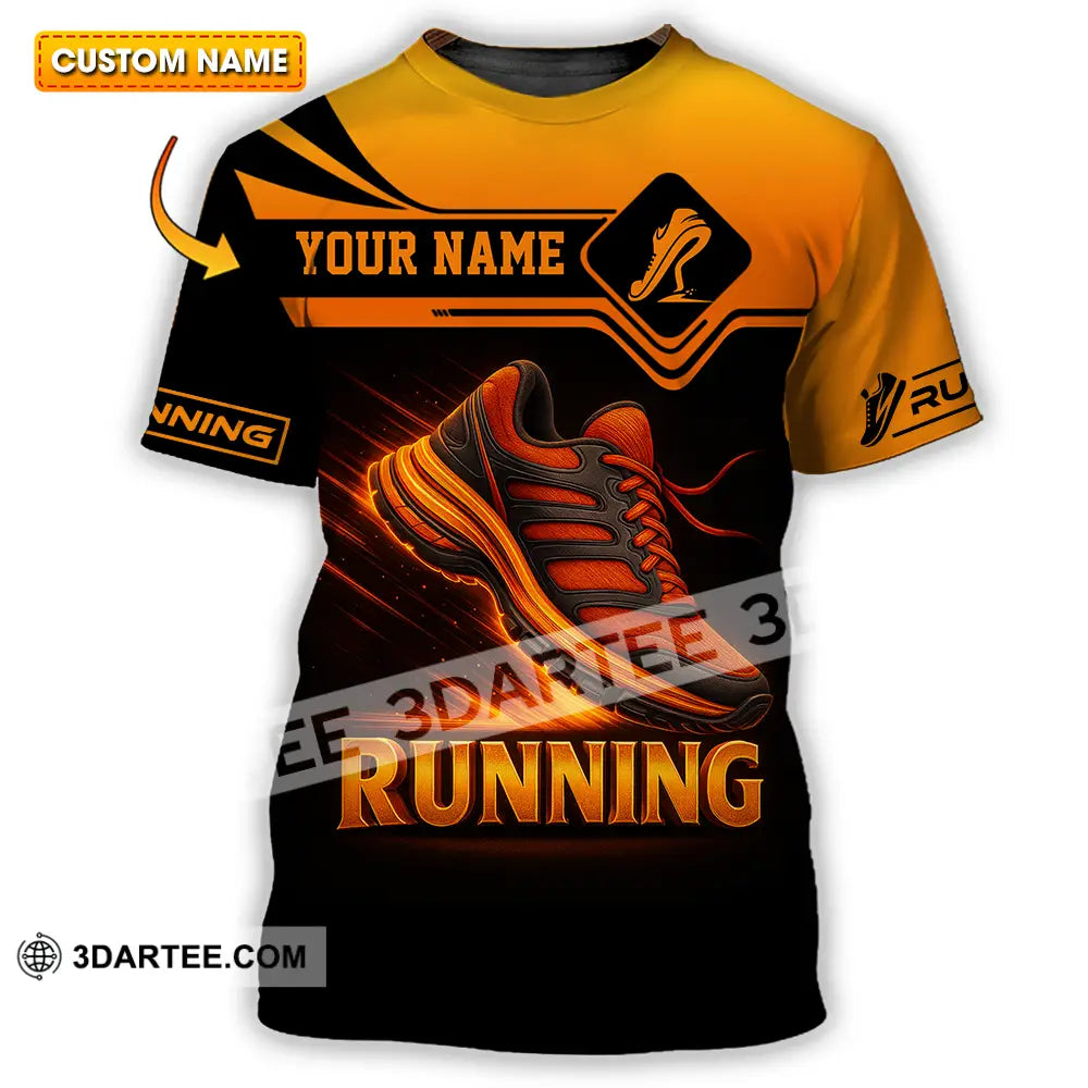 Unisex Shirt - Custom Running Lover Shirt T-shirt