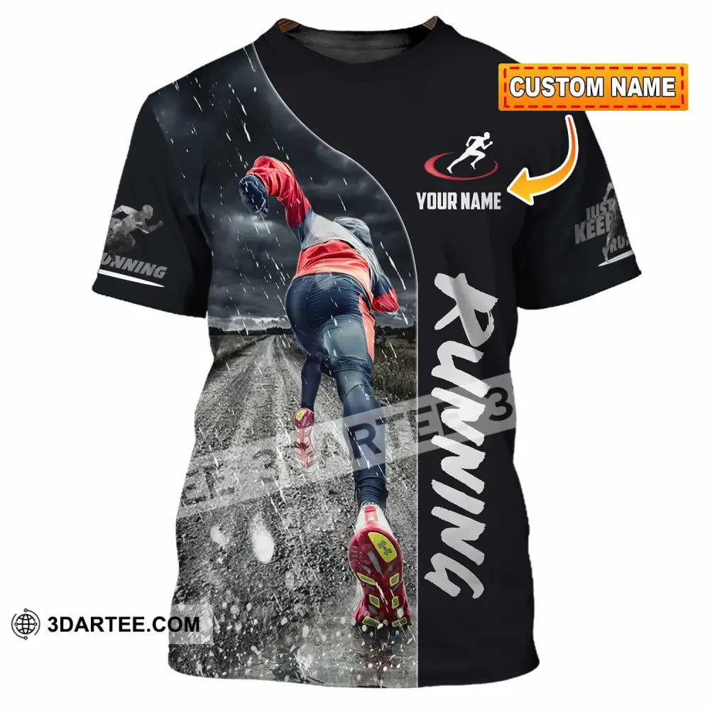 Unisex Shirt - Custom Running Lover Shirt T-shirt