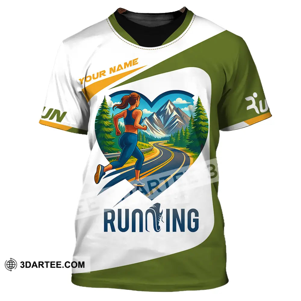Unisex Shirt - Custom Running Lover Shirt T-Shirt / S T-shirt