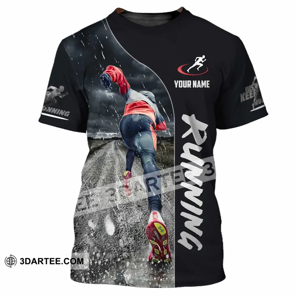 Unisex Shirt - Custom Running Lover Shirt T-Shirt / S T-shirt