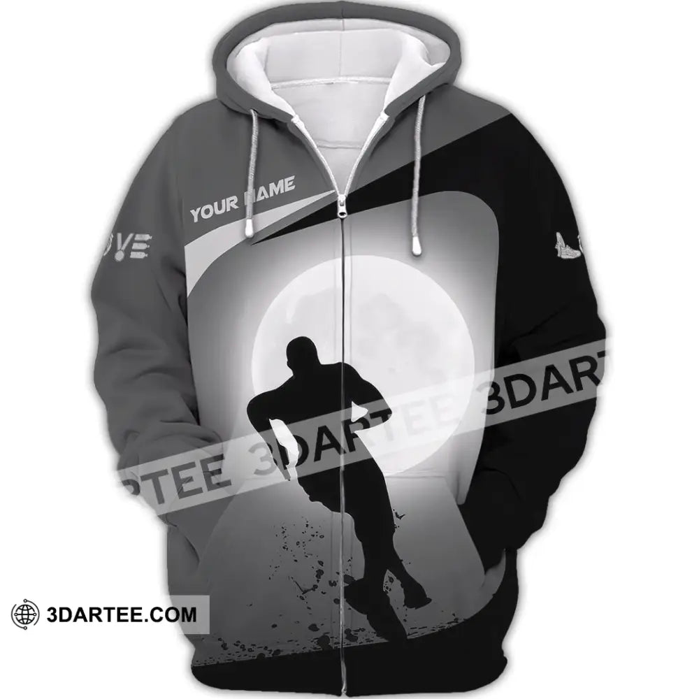 Unisex Shirt - Custom Running Lover Shirt Zipper Hoodie / S T-shirt