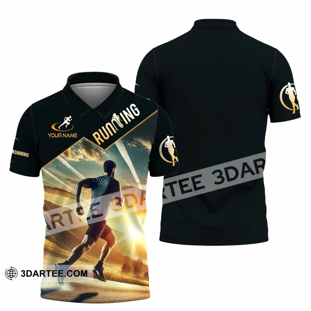 Unisex Shirt - Custom Running Shirt Polo Shirt / S T-shirt