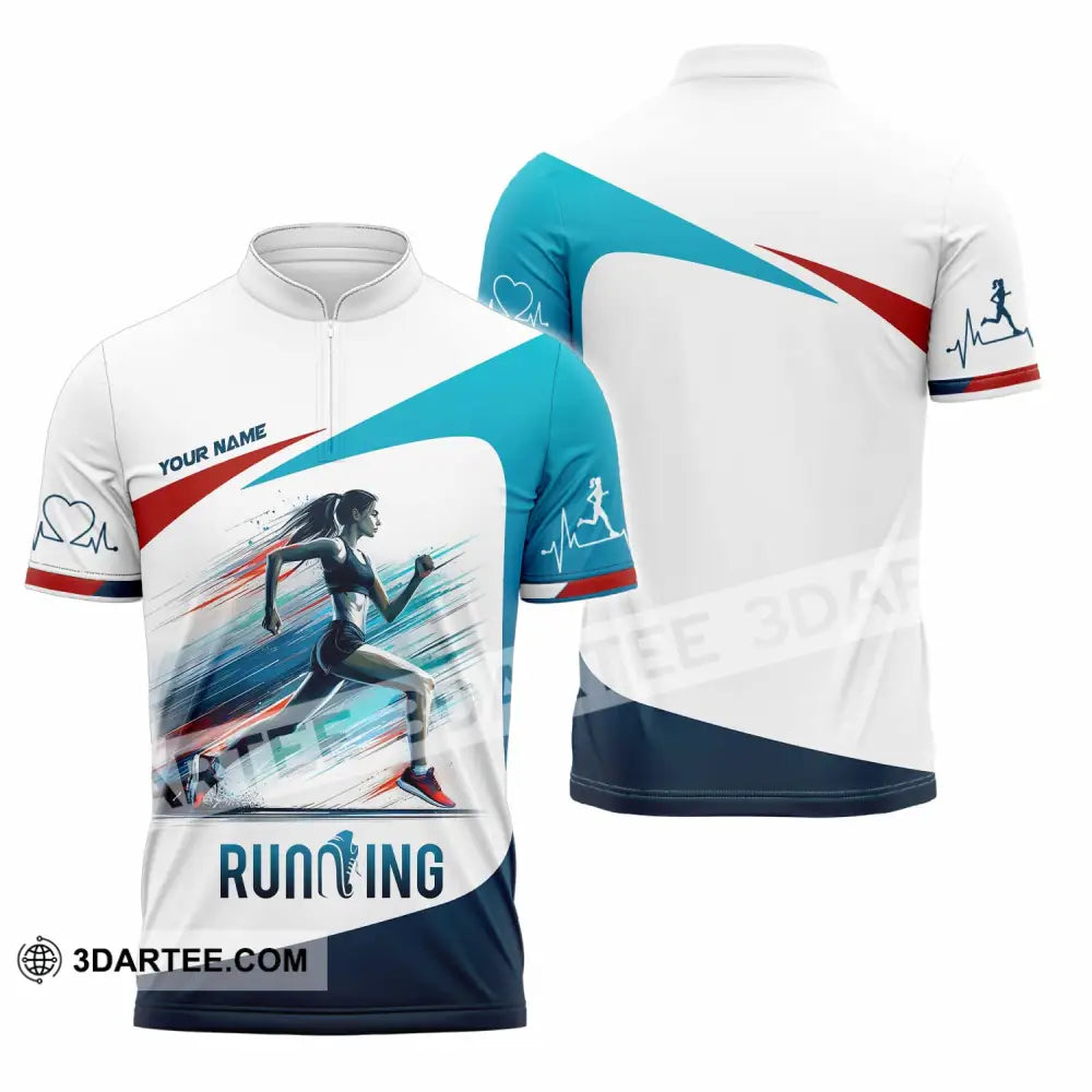 Unisex Shirt - Custom Running Shirt Polo Shirt / S T-shirt