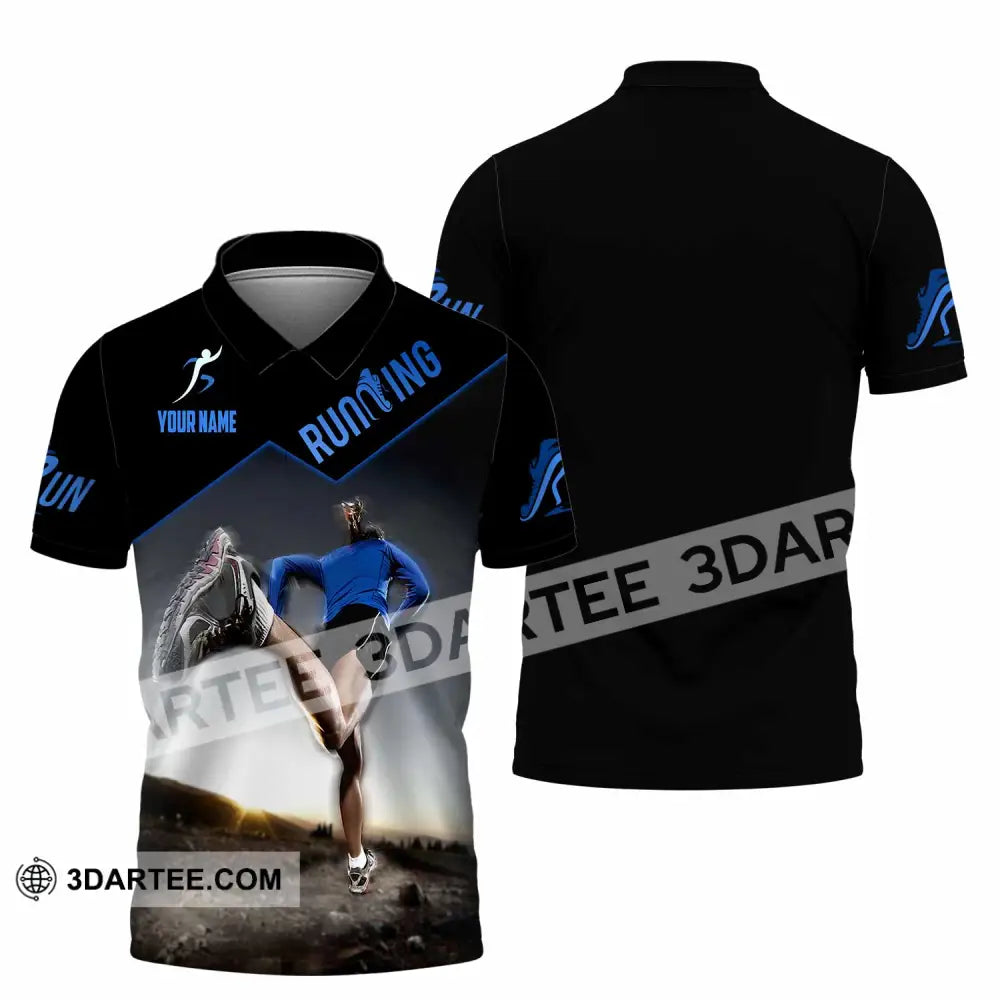 Unisex Shirt - Custom Running Sport Shirt Polo Shirt / S T-shirt