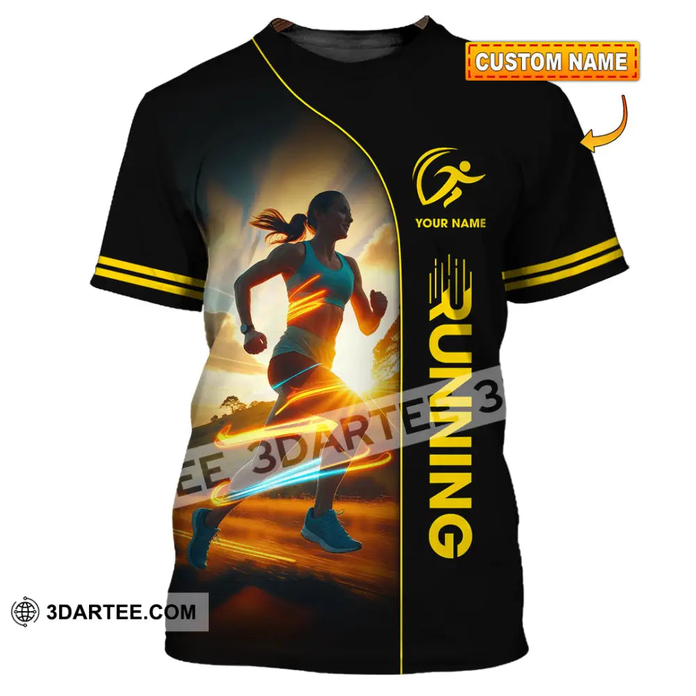 Unisex Shirt Custom Running Shirt T shirt
