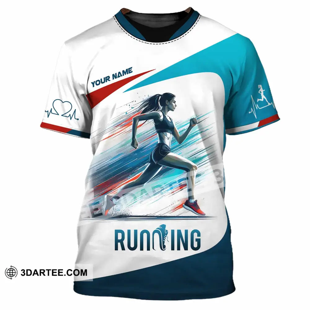 Unisex Shirt - Custom Running Shirt T-Shirt / S T-shirt