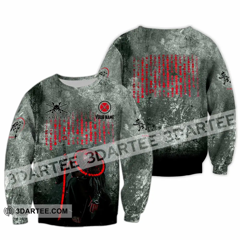 Unisex Shirt - Custom Samurai Shirt Long Sleeve / S T-shirt