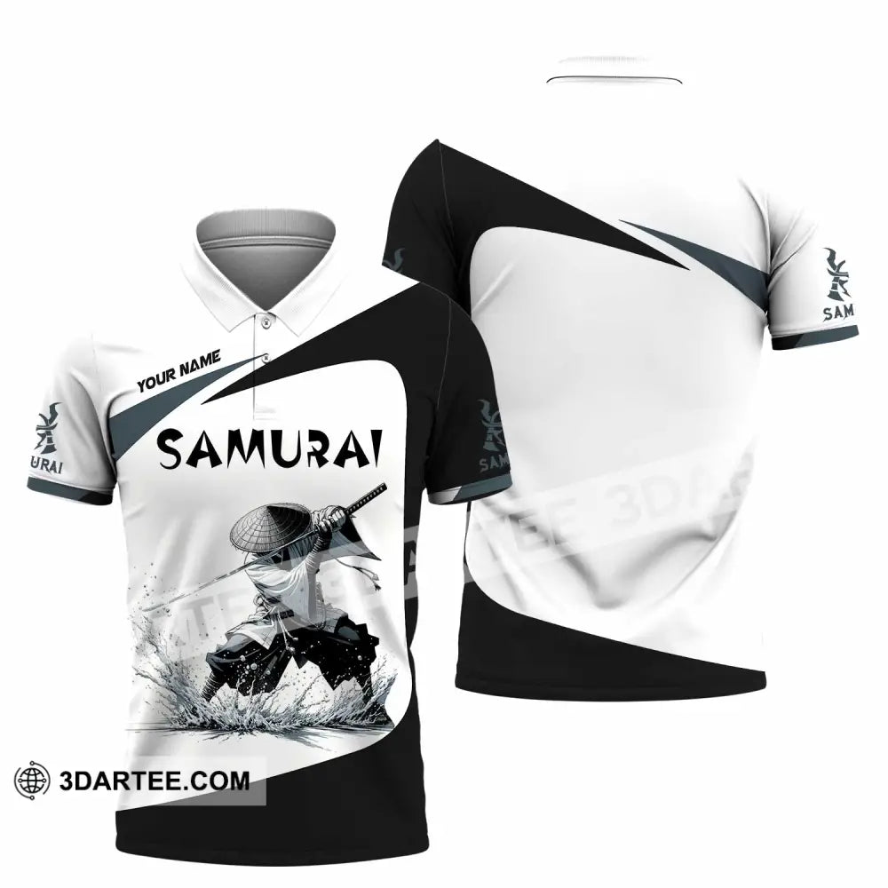 Unisex Shirt Custom Samurai Shirt Polo Shirt / S T shirt