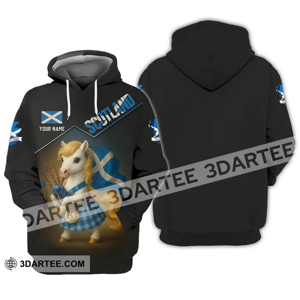Unisex Shirt - Custom Scotland Shirt Hoodie / S T-shirt