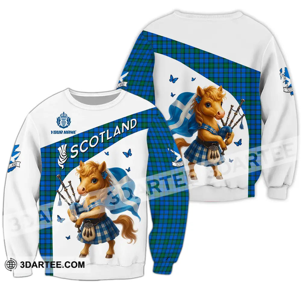 Unisex Shirt - Custom Scotland Shirt Long Sleeve / S T-shirt
