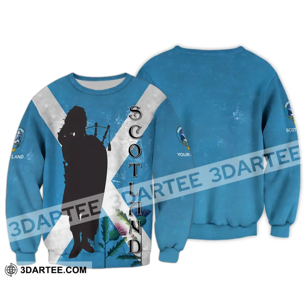 Unisex Shirt - Custom Scotland Shirt Long Sleeve / S T-shirt