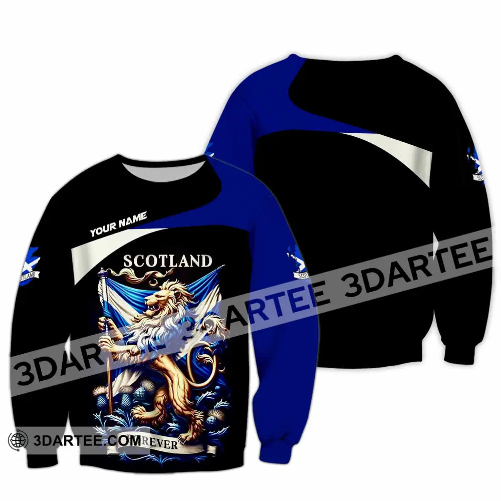 Unisex Shirt - Custom Scotland Shirt Long Sleeve / S T-shirt