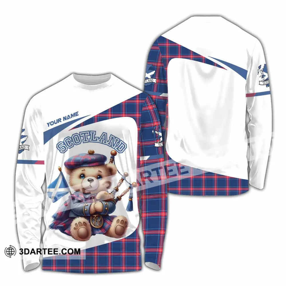 Unisex Shirt - Custom Scotland Shirt Long Sleeve Shirt / S T-shirt