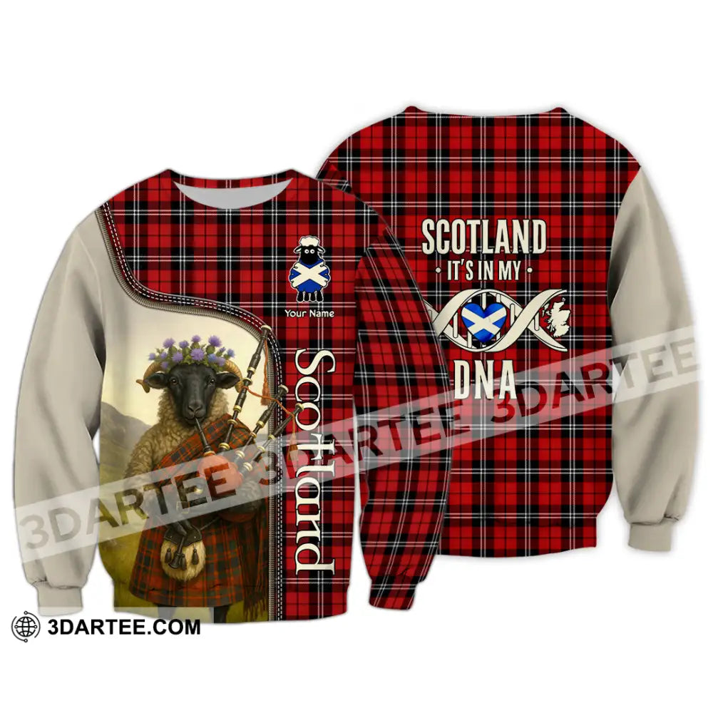 Unisex Shirt - Custom Scotland Shirt Long Sleeve / S T-shirt