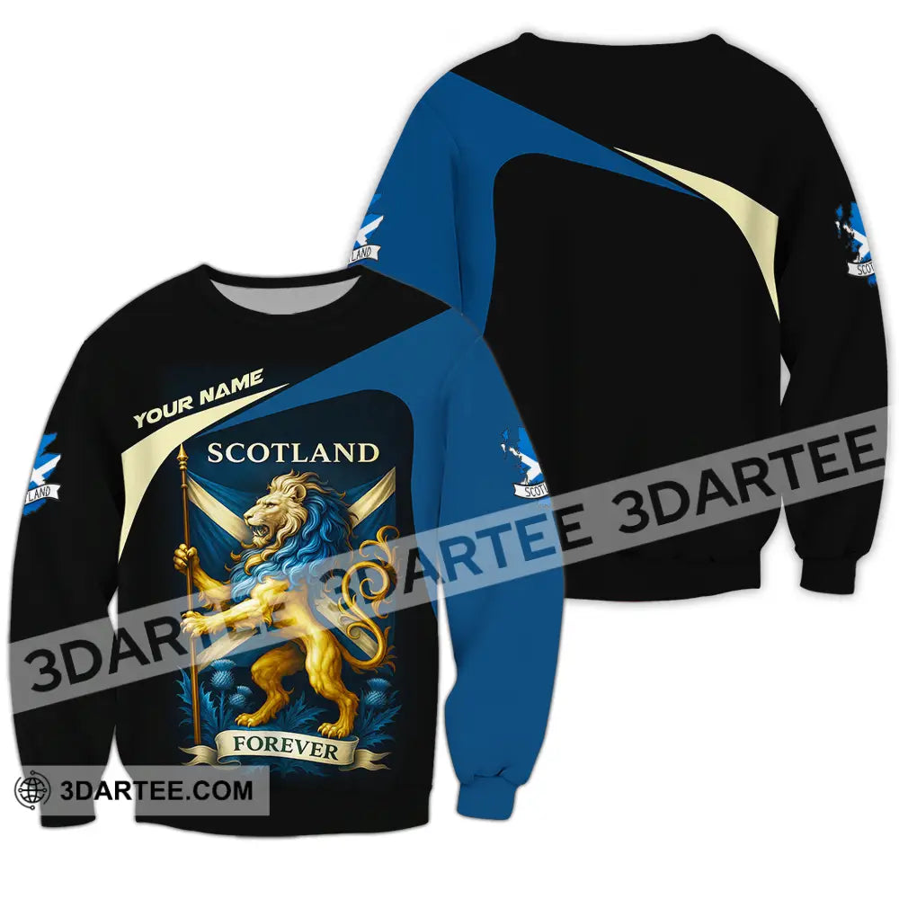 Unisex Shirt - Custom Scotland Shirt Long Sleeve / S T-shirt
