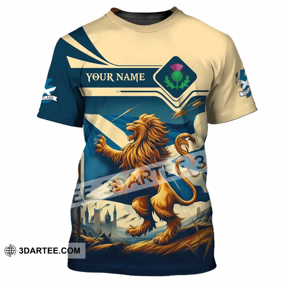 Unisex Shirt - Custom Scotland Shirt T-Shirt / S T-shirt