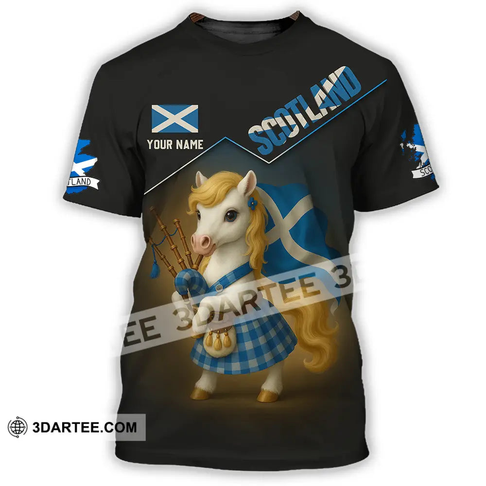 Unisex Shirt - Custom Scotland Shirt T-Shirt / S T-shirt