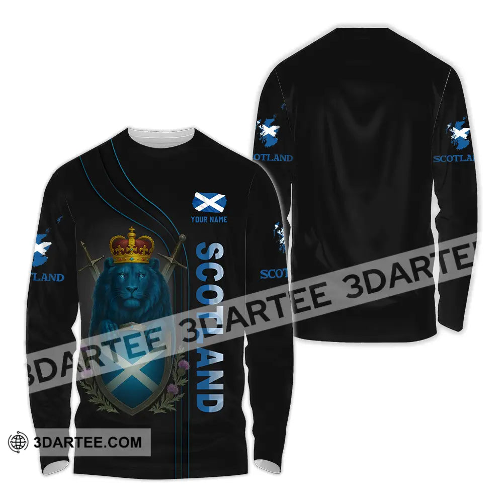 Unisex Shirt Custom Scottish Shirt Long Sleeve Shirt / S T shirt