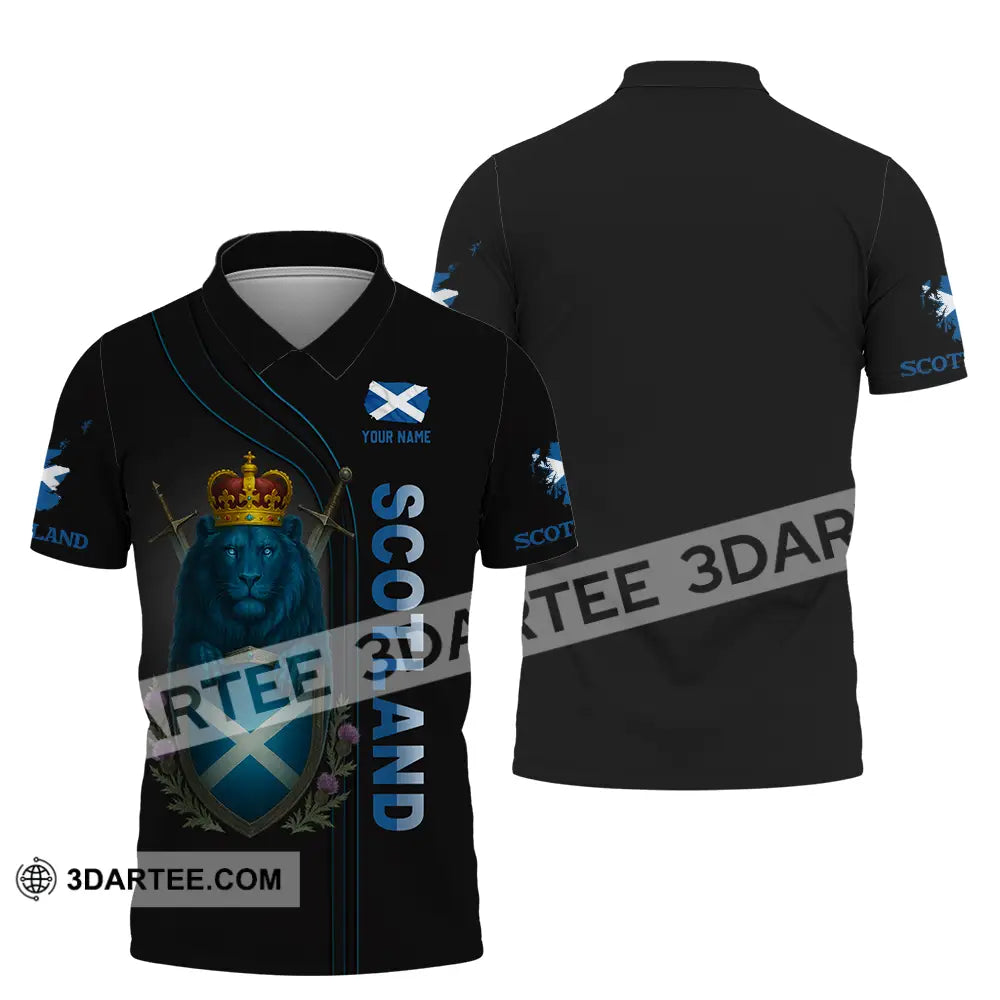 Unisex Shirt Custom Scottish Shirt Polo Shirt / S T shirt
