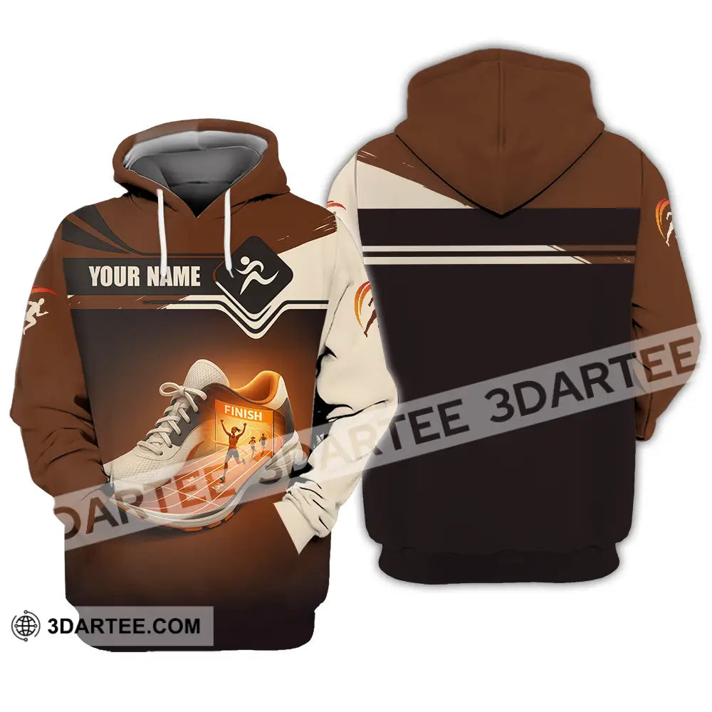 Unisex Shirt - Custom Shoes Of Champion Runner Running Sporty Shirt Hoodie / S T-shirt